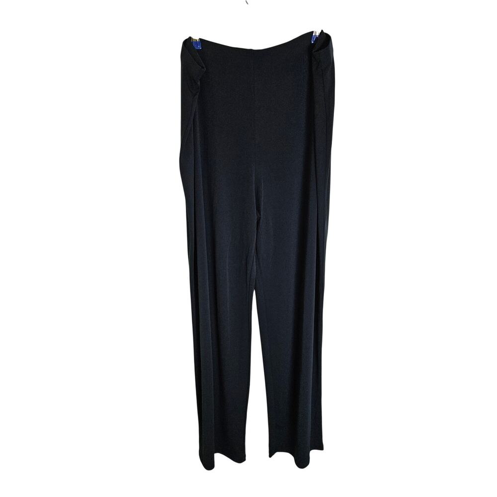 NWOT Zara Woman FA2015 Minimalist Navy Blue Stretch Pants Plus Size 3X